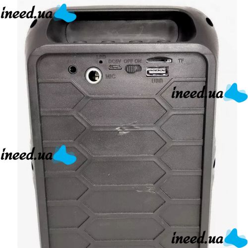 Portable Wireless Speaker Suitcase ESS-105 with LED Backlight USB, SD, FM, AUX Bluetooth with Light Music Rechargeable Music, Mini Suitcase