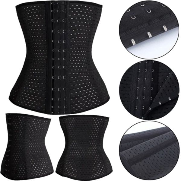 Утягивающий корсет Красивая Талия для похудения Abdomen Waistband корректирующий, моделирующий женский пояс для коррекции талии под одежду Черный