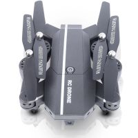 Folding Rechargeable Quadcopter RC Drone 8807 FPV with HD WiFi Camera Barometer, Four-axis Drone, Copter with Return Function CTW 8807W