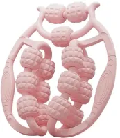 Кольцевой роликовый массажер Spirill massager AND526 для глубокого массажа тканей и мышц для шеи 15 колес, Антицеллюлитный ручной ролик для тела