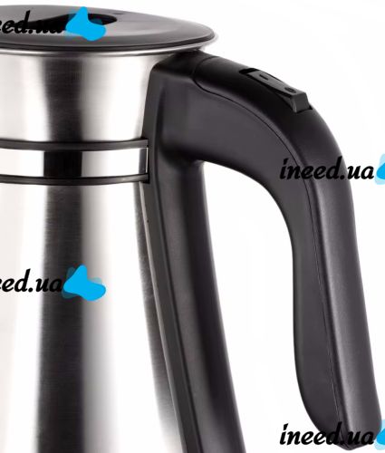 Electric kettle RAF R.7963 1.5L 1500W disc kettle in the form of a turbine, RAF tabletop electric kettle with operating indicator and auto unplugging.
