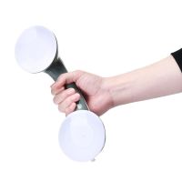 Helping Handle NJ-271 vacuum suction cup handle for bathtub and shower, Bathroom wall rail, Helping Handle