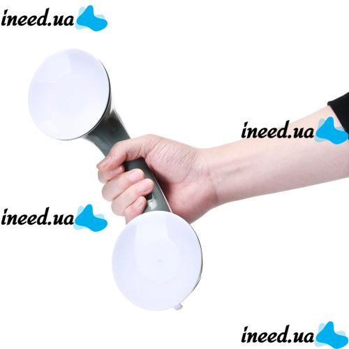 Helping Handle NJ-271 vacuum suction cup handle for bathtub and shower, Bathroom wall rail, Helping Handle