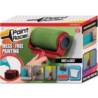 Набор малярных валиков Point Rocer PRO 2 в 1 с автоматической подачей краски для покраски, универсальный комплект малярный строительных Paint Racer