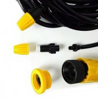 Садовый туманообразователь 10 м Patio Mist Mistcooling Kit BD-182 Автоматическая система капельного полива, оросительная система, автополив Muciakie