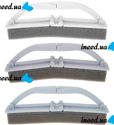 Folding Cleaning Sponge with Handle Washer AND534 Universal folding brush for washing windows and glasses, cleaning and cleaning the house with water extraction