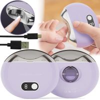 Automatic Electric Saw Nail Clipper R6Y8 Nail Clipper AND263 Rechargeable Nail File MAG-654, Electric clippers with USB Display