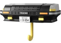 Настінний тримач органайзер для ключів у стилі Toyota Trueno AE86 з LED підсвічуванням фар, Настінна авто ключниця з 1 гачком від батарейок