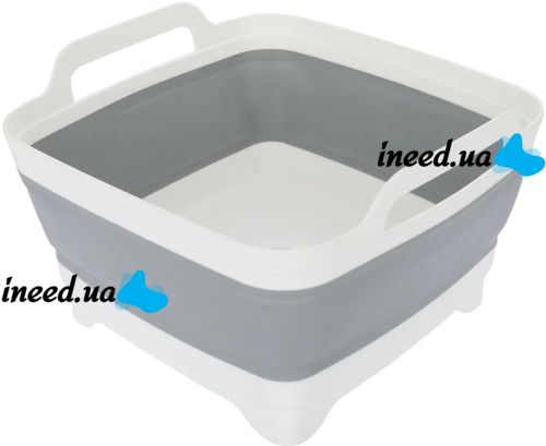 Folding Sink basket with drain Folding Cup portable Sink sink with stopper and handles, plastic basket for vegetables and fruits in the sink
