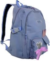 School bag Set Fashion SG5017 4 in 1 for girls, teenage school kit, backpack for 16 liters shopper bag pencil case, satchel with Purple badge