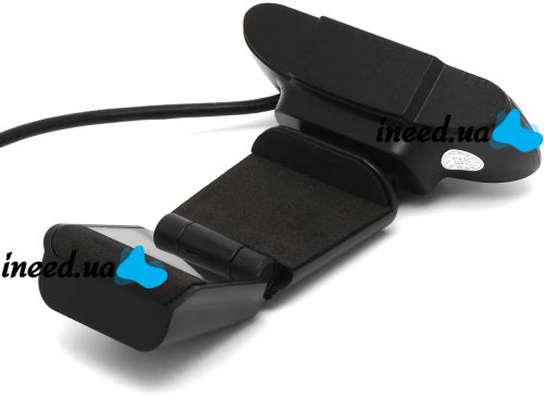 Веб камера з мікрофоном Digital High Webcam JHL 1 640х480 універсальна зовнішня USB веб-камера B1 на прищіпці для ПК комп'ютера і ноутбука Jhl-1 Чорна