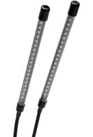 Світлодіодна гнучка фітолампи Grow Light 2 гілки для вирощування кімнатних рослин і розсади, світильник на 2 лампи повний спектр USB з таймером