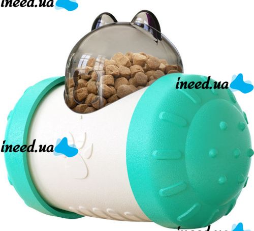 Інтерактивна годівниця дозатор Pet Leakng Toy LY-732 для повільного харчування собак і кішок, іграшка диспенсер AND з отвором для корму для тварин