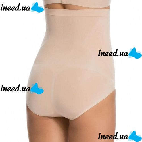 Women's Shapewear Panties Spanx Higher Power High-Waisted Shorts, Tight Seamless High-rise Thigh Briefs Beige