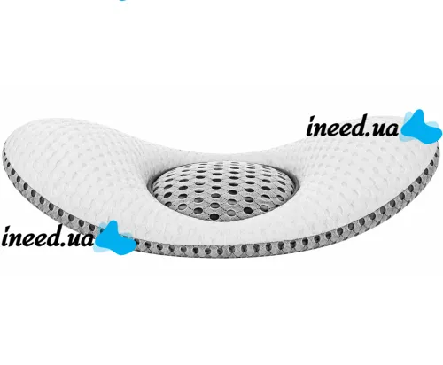 Ортопедическая подушка под поясницу Lumbar Support Pillow SP4817 анатомическая поясничная подушка для поддержки спины и позвоночника 48х30х8 см