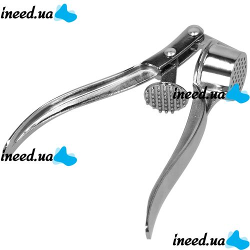 Ручний механічний прес чеснокодавка Garlic Press Springos KI0046 для подрібнення часнику з нержавіючої сталі Подрібнювач давилка часнику горіхів