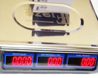 Electronic trading scales up to 40 kg F1976 14191-4066F 33*35 cm desktop scales for trading with price counter and calculator, rechargeable for 40 kg