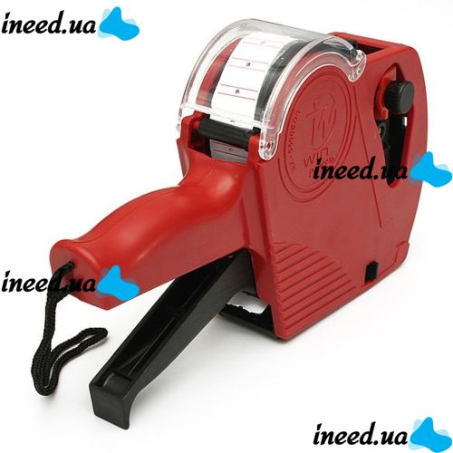 Single-line etiquette pistol EOS5500 for sticker price tags and labels, Hand gun for price marking, Marker 1 line of 8 digits