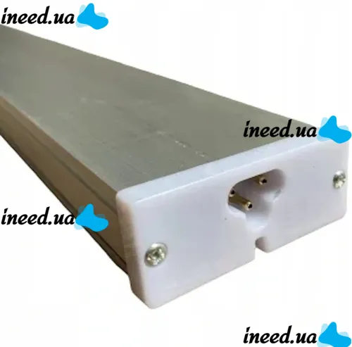 LED Ceiling Lamp with Lenses Tube Light T10 120 cm 6500K Electric Modular Lamp SMD 36W Wall Lamp from 220V Mains White
