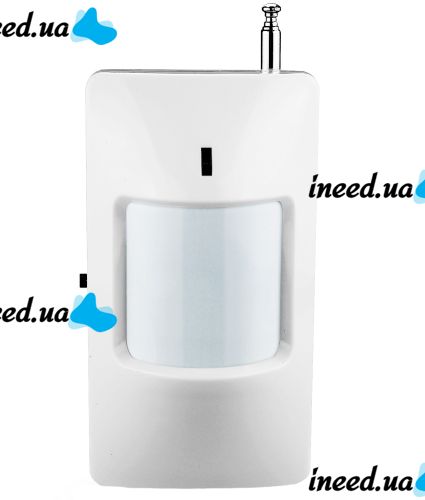 Wireless Wall Mounted IR Motion Sensor for GSM Alarm PIR Detector HW 01 with 110 Degree Viewing Angle HW-01 Ignoring Animals White