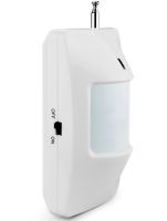 Wireless Wall Mounted IR Motion Sensor for GSM Alarm PIR Detector HW 01 with 110 Degree Viewing Angle HW-01 Ignoring Animals White