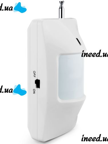 Wireless Wall Mounted IR Motion Sensor for GSM Alarm PIR Detector HW 01 with 110 Degree Viewing Angle HW-01 Ignoring Animals White