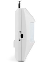 Wireless Wall Mounted IR Motion Sensor for GSM Alarm PIR Detector HW 01 with 110 Degree Viewing Angle HW-01 Ignoring Animals White