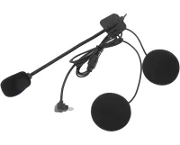 Helmet Wireless Earphone Y10 Helmet Wireless Headset with Soft Microphone and Noise Cancellation, Motorcycle Headset with Touch Control and Bluetooth