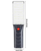 Светодиодная аварийная лампа фонарь X-Balog BL-048 аккумуляторная 5 режимов с крючком и магнитом для СТО, Подвесной фонарик на аккумуляторе ZJ-1258