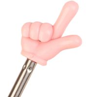 Bambi PCM-205 Pick-me 21-69 cm telescopic finger pointer for teacher, Folding retractable finger wand arm for presentations