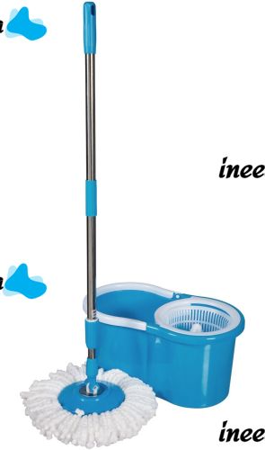 Комплект швабра с самоотжимом и ведром Magic Mop 360 (Меджик Моп) телескопическая швабра с Spin Mop с насадкой из микрофибры Easy Mop 360, Rotary Mop