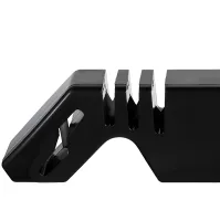 Ручна точилка для кухонних ножів Knife Sharpener NJ-522 4 в 1 настільна механічна ножеточка 5 секунд, точило для ножиць 3 рівні заточування