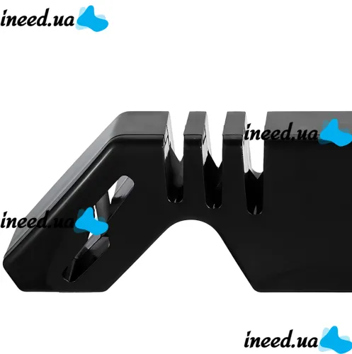 Ручна точилка для кухонних ножів Knife Sharpener NJ-522 4 в 1 настільна механічна ножеточка 5 секунд, точило для ножиць 3 рівні заточування