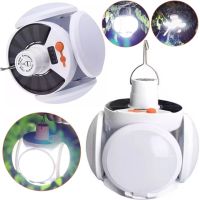 Универсальный складной фонарь Solar Emergency Charging Lamp BL-2029 подвесная LED лампа для кемпинга с USB, аккумуляторная на солнечной батареи