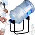 OWN-KC-513 Tilting tabletop 19 liter Bucket rack with water filling tap, Metal bottle holder AND103-1