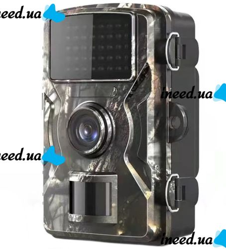 Охотничья фотоловушка Trail Wild Hunt DL-001 IP66 12mp с экраном 2" и ночным видением, Боди камера нагрудный видеорегистратор с датчиком движения