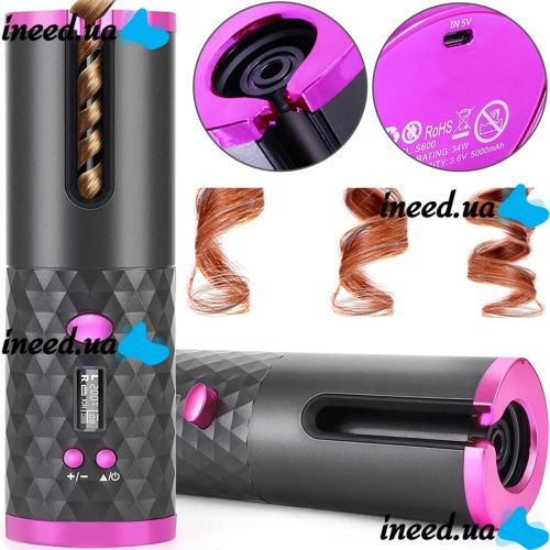 Ramindong BeautyStar Maxtop Hair Curler WM-002 cordless automatic hair curler, curlers for curls USB