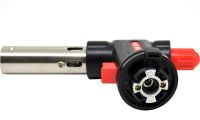Portable Gas Burner for Canister Multi Purpose Torch No. 504 With Travel Cutter with Piezo Ignition Flame Control Manual Gas Soldering Iron