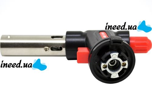 Portable Gas Burner for Canister Multi Purpose Torch No. 504 With Travel Cutter with Piezo Ignition Flame Control Manual Gas Soldering Iron