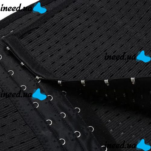 Стягуючий корсет Красива Талія для схуднення Abdomen Waistband коригувальний, моделюючий жіночий пояс для корекції талії під одяг Чорний
