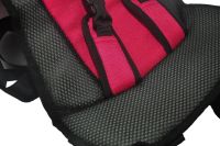 Child Frameless car seat Multi Function Car Cushion Red, Universal car seat for a child in a car up to 25 kg, Comfortable car seat