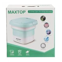Folding Silicone Washing Machine Bucket Folding Washing Machine Maxtop BX-3, Compact Portable Household Mini Washing Machine SZ-588 7399