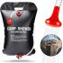Portable Tourist Shower for cottages Easy Camp Solar Shower Bag for 20 liters, Hiking Summer Portable Shower, Cottage Mobile Water Tank