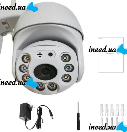 Уличная поворотная IP камера видеонаблюдения CAMERA CAM 6 N3 WIFI 360/90 2.0mp наружного наблюдения с удаленным доступом HD-68, V-5, Y08