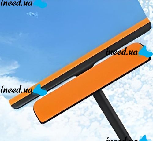 Multifunctional Rotating Brush for Washing windows and Panes 3 in 1 Squegee Window Cleaner 360°, Water Scraper for hard-to-reach places of glass