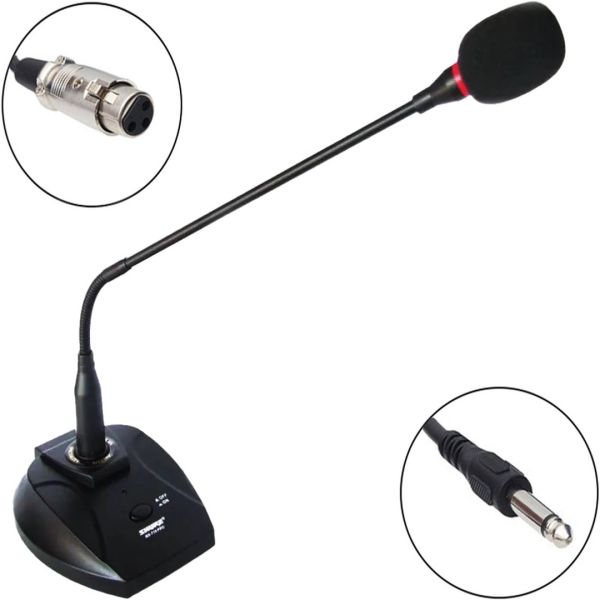 Беспроводной настольный микрофон для конференций Shure MX-718 PRO, Радиомикрофон Шур МХ-718 Pro на батарейках 