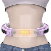 Massage Hoop hula hoop with Weighting Count hula hoops AND868 45cm for Slimming Belly Sides, Ring with Adjustable Length and Counting Purple