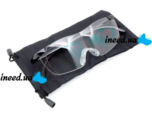 Glasses magnifier Big Vision 160% for reading and sewing, Magnifying glasses-magnifier for needlework Big Vision