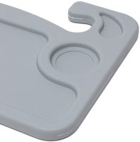 Car Table Borad AND-1-30 Portable Portable Organizer for Car Steering Wheel, Stand Bracket with Car Mount Grey AND130