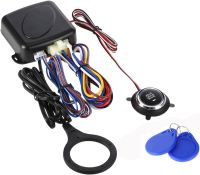 Кнопка зажигания старт стоп Smart Start System с иммобилайзером для авто с подсветкой, универсальная система запуска и остановки двигателя автомобиля